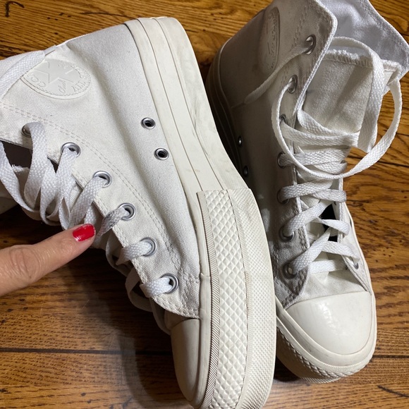 CONVERSE Womens-8, Men- 8 Sneaker Shoes High Top Chuck Taylor ALL Star. - Picture 7 of 9